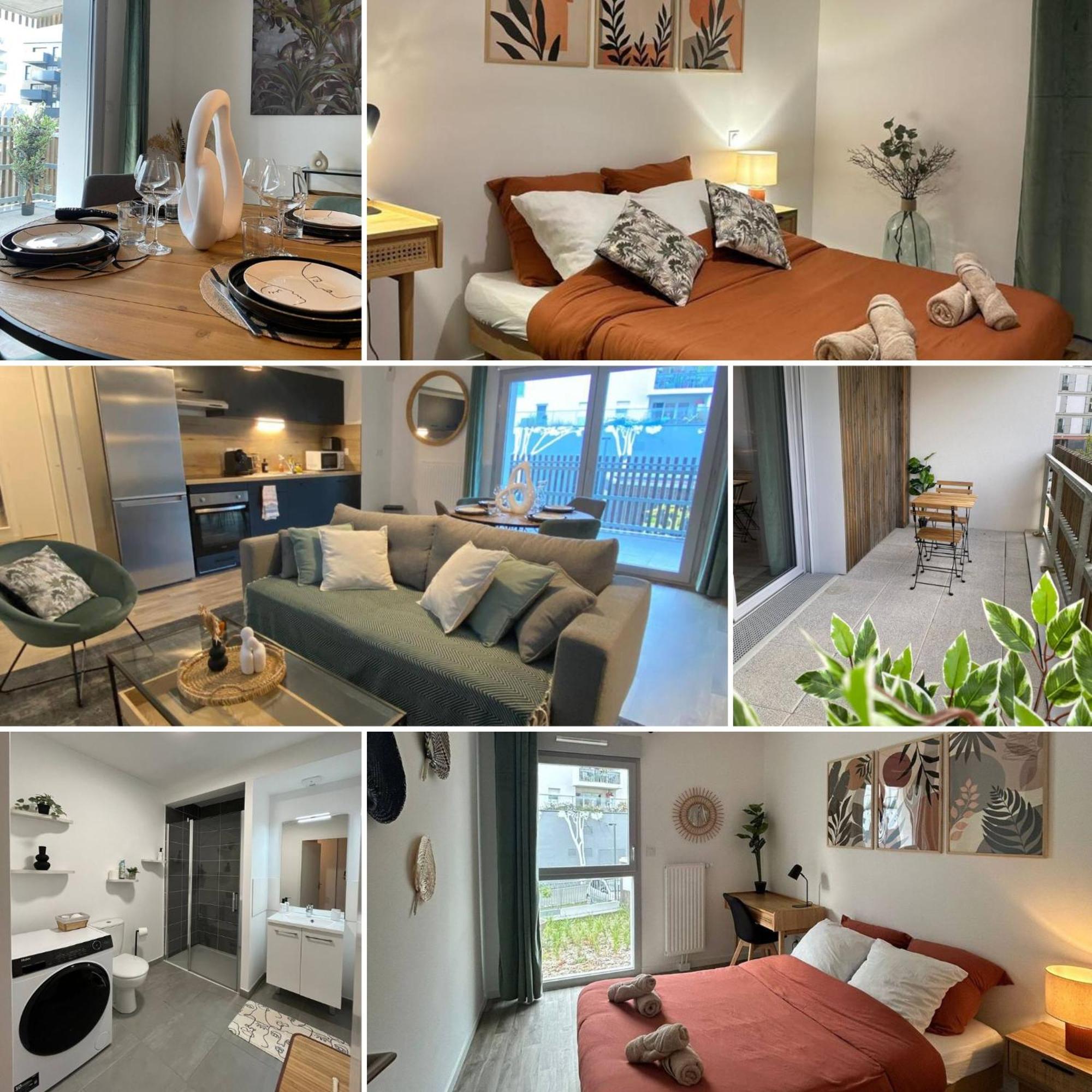 T3 Moderne - Proche Tram - Parking Prive Apartment Angers Bagian luar foto